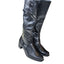 Paul Green Boots Womens 6.5 Leather Knee High Tall Riding Buckle Equestrian