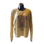 Def Leppard Pyromania Long Sleeve Thermal Top Womens Medium Band Graphic Shirt