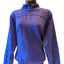 Vintage Gitano Sweatshirt Women Medium/Large Purple Quilted Pullover Mock Neck