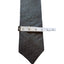 Nautica Mens Silk Tie Geometric Pattern Blue Gold Made Costa Rica Neckwear