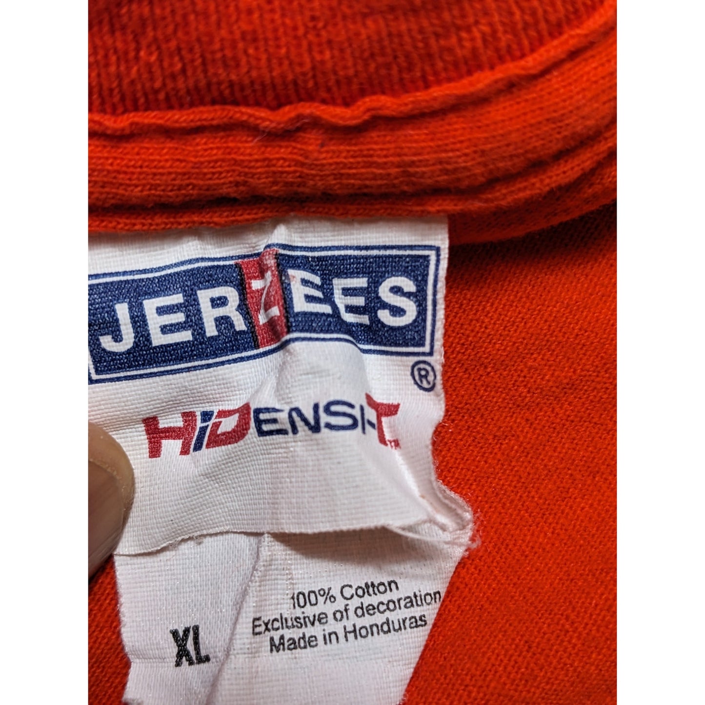 Jerzees Pumpkin Halloween Graphic Shirt Men Large Women XL Jack O Lantern Spooky
