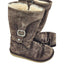 UGG Winter Cargo Boots Womens 7 Suede Shearling Tall Buckle Zip Hiking 5132