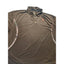Browning Polo Shirt Mens 2XL Brown Performance Hunting Logo Camo Accents Short