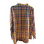 Bobbie Brooks Flannel Shirt Womens Plus 2X Long Sleeve Button Up Light Top Boho