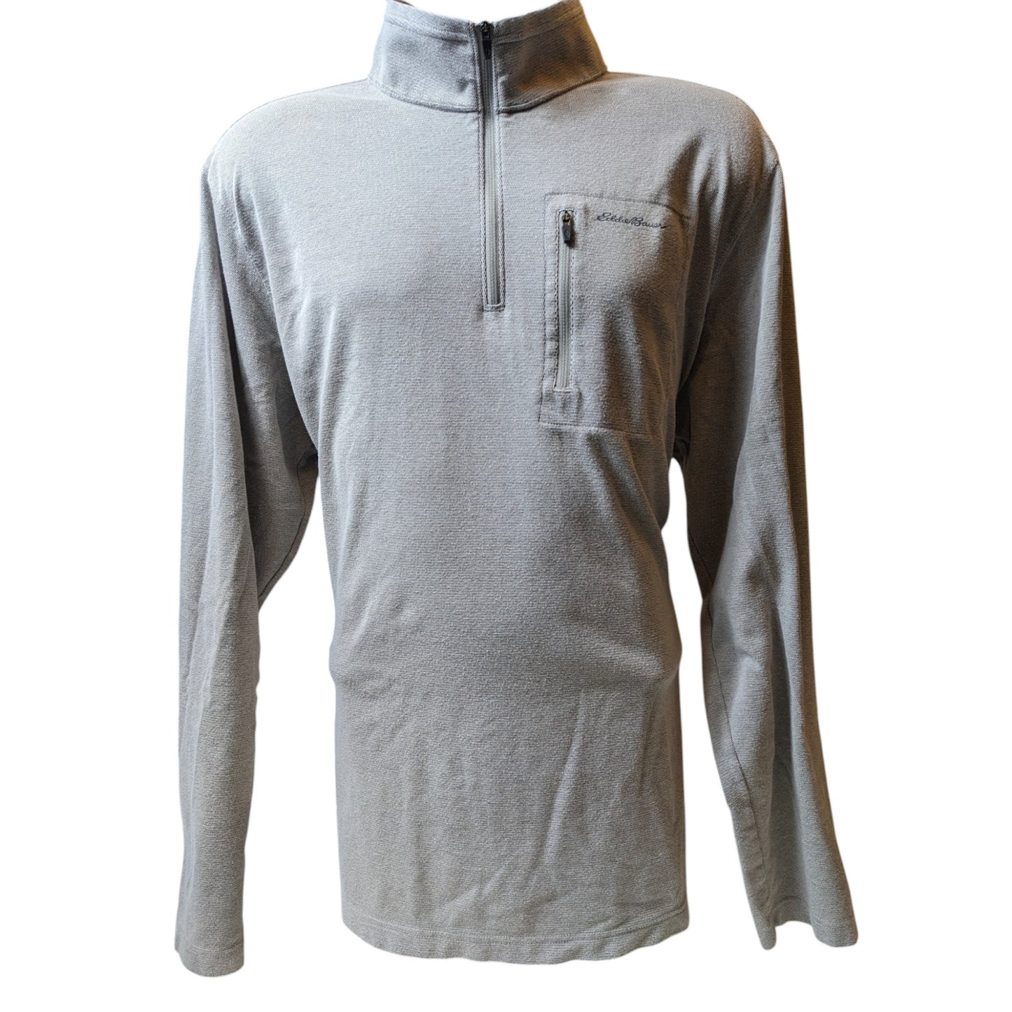 Eddie Bauer Travex Quarter Zip Pullover Mens TXL Tall Light Performance Hiking