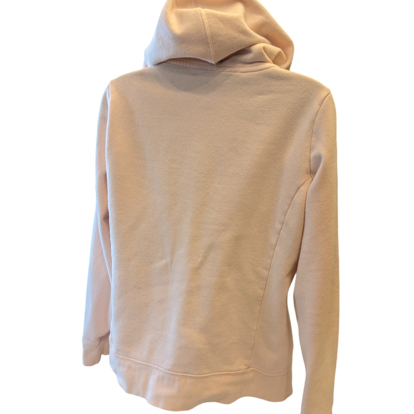 North Face Hoodie Sweatshirt Women Medium Pink Pullover Athletic Kangaroo Pocket