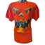 Jerzees Pumpkin Halloween Graphic Shirt Men Large Women XL Jack O Lantern Spooky