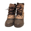 Sorel Kaufman Boots Womens Size 10 Winter Snow Leather Rubber Waterproof Canada