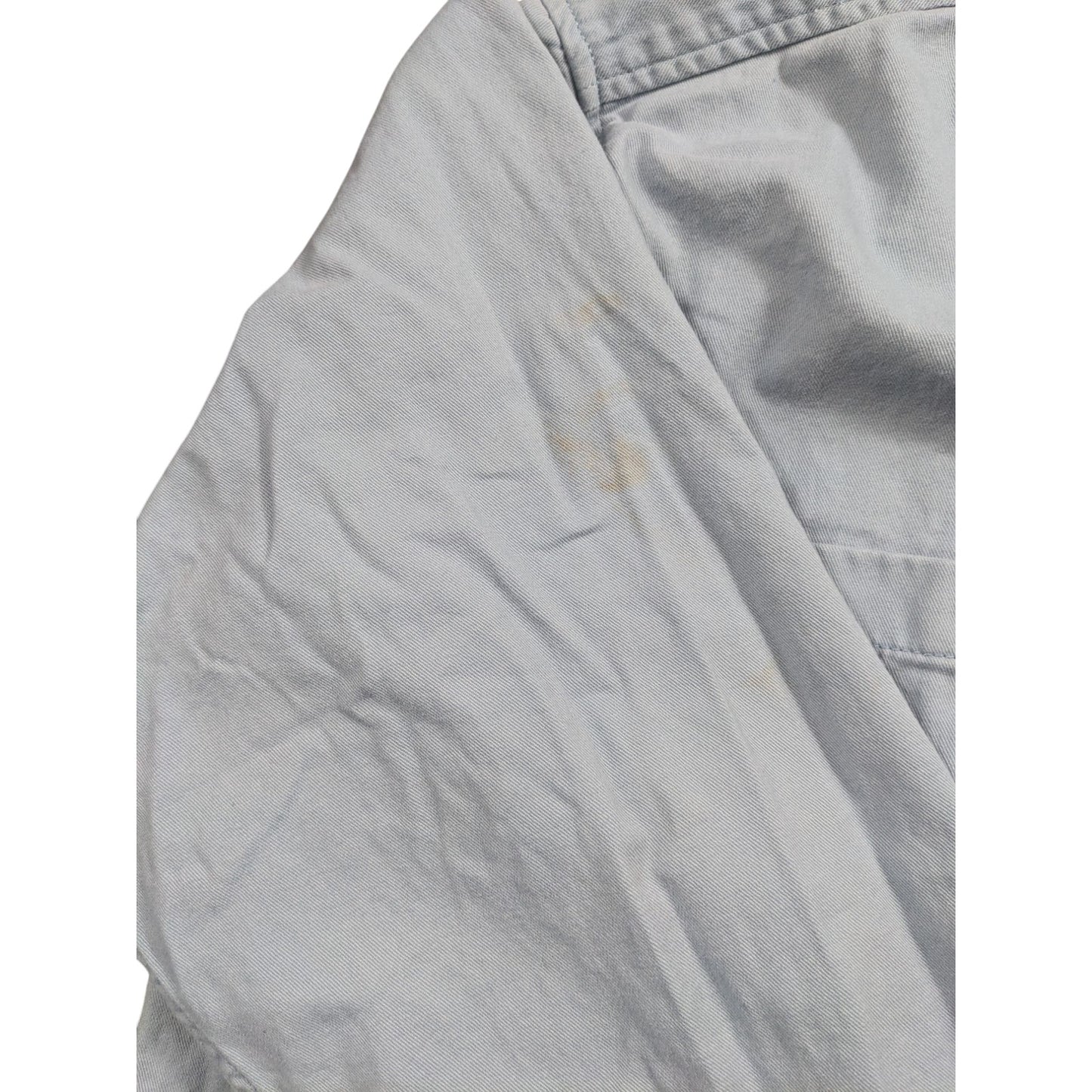 Duluth Trading Shirt Men 3XL Button Up Long Sleeve Workwear Chest Pockets Rugged