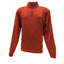 Wrangler Pullover Sweater Men Large Red Zip Fleece Pullover Sweater Polyester