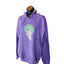 Jerzees Hoodie Women Large Graphic Lips Shh Finger Not Today Sweatshirt Y2K Rare