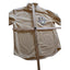 H&M Varsity Corduroy Shirt Jacket Mens Medium Snap Button Embroidered SF Tiger