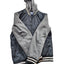 American Rag Varsity Bomber Jacket Hoodie Mens Medium Full Zip Casual Streetwear