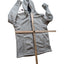 Rugged Elements Sherpa Lined Hoodie Jacket Men Medium Full Zip Outdoor Fleece