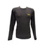 Emporio Armani EA7 Shirt Mens XL Black Long Sleeve Logo Streetwear Athleisure