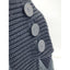 Ugg Boots Women Classic Cardy Winter Knitted Size 7 Black 5819 Mid Calf To Tall
