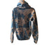 Bowery Supply Hoodie Men Small Tie Dye Style Skeleton Peace Pullover Sweatshirt