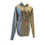 Athletic Works Jolly AF Skeletons Hoodie Mens XL Funny Christmas Sweatshirt Gray