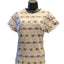 Bewakoof Mickey Mouse Faces Graphic T Shirt Women Small Disney Tee Cartoon Print