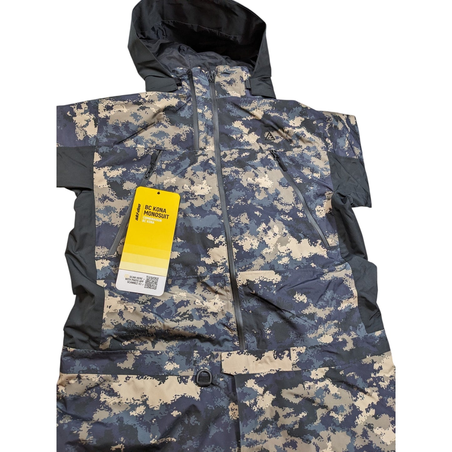 Ski-Doo BC Kona Monosuit XLTG Snowmobile Suit Waterproof Sympatex Cordura Camo