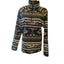 Eddie Bauer Sweater Womens XL Fleece Pullover Aztec Tribal Black White Cozy Warm