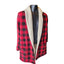 Eddie Bauer Buffalo Plaid Sherpa Lined Open Jacket Medium Cabin Flannel Shacket