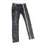 USTORM Jeans Mens Slim Fit 32x32 Blue Acid Wash Distressed Denim Retro Y2K Vibe