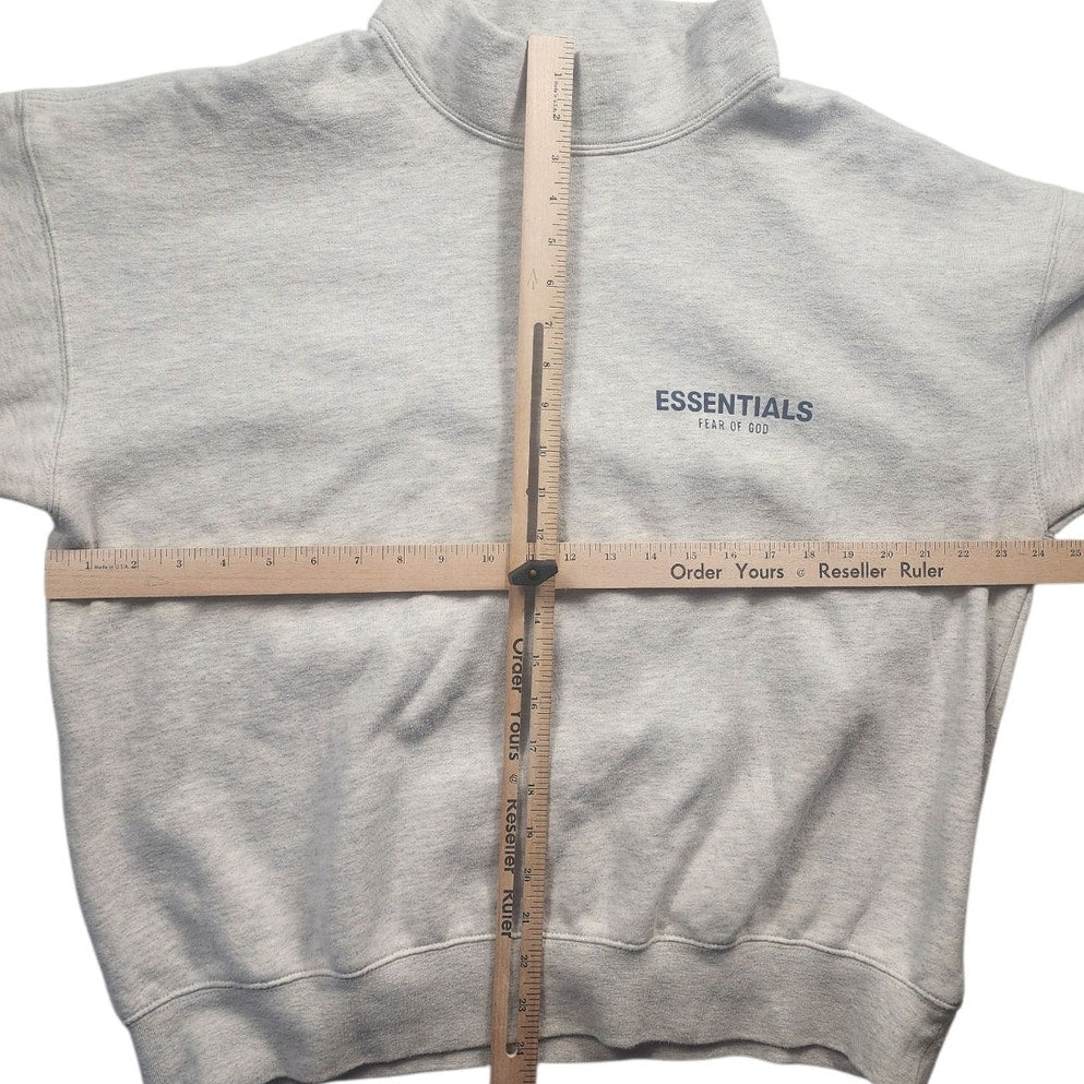 Fear of God Essentials Mock Neck Sweatshirt Oversized Small Fitted XL Pullover