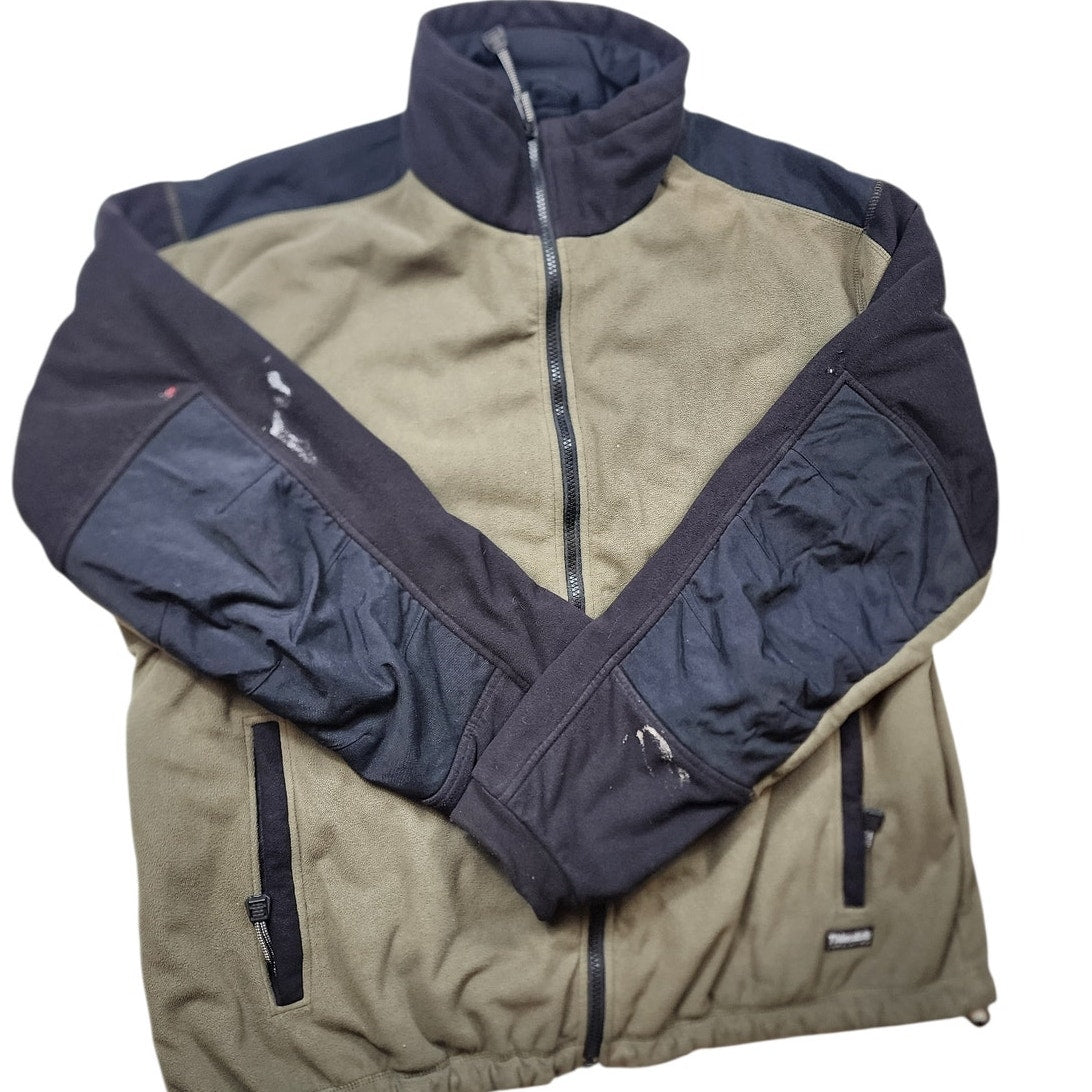 Cabelas WindShear Jacket Mens XLT Tall Fleece Full Zip Hunting Hiking Gorpcore