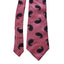 Norseman Vintage Silk Mens Tie Burgundy Necktie Neckwear Gentleman Y2k Retro