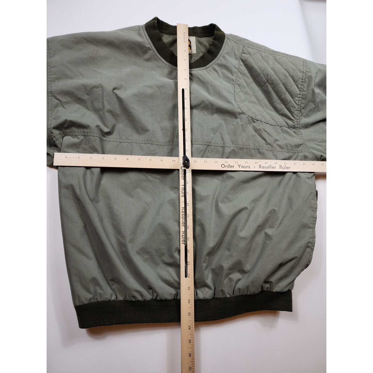 Bob Allen Shooting Jacket Pullover Men Large Green Long Sleeve Sportsman Outdoor