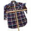 BKE Plaid Flannel Western Shirt Mens XXL Pearl Snap Long Sleeve Vintage Fit