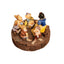 Disney Markrita Snow White Seven Dwarfs Decor Trinket Box Apple Pin Jewelry Box