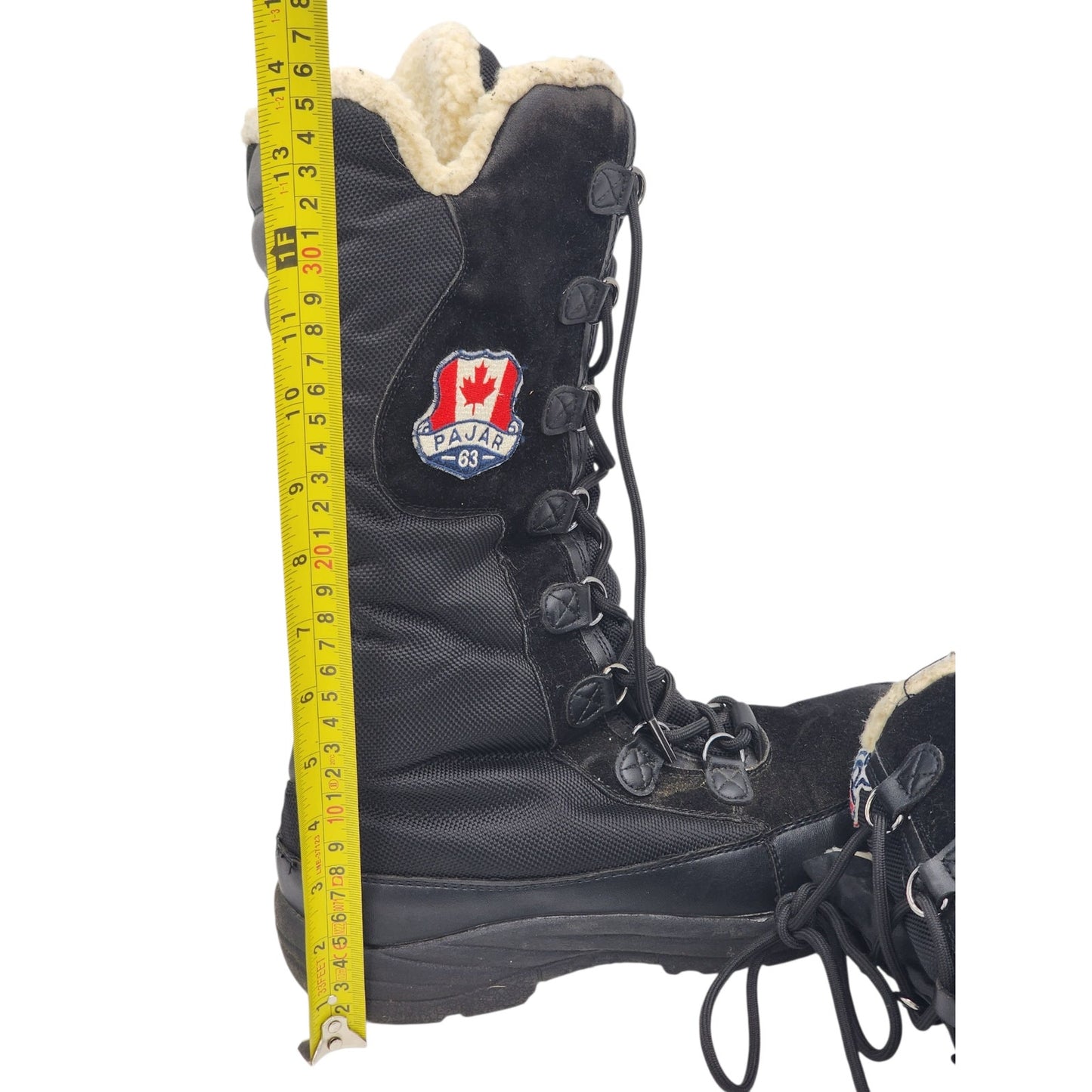 Pajar Boots Womens 7 Winter Hiking Waterproof Snow Cold Weather Canada Gorpcore