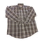 Wrangler Rugged Wear Button Up Shirt Mens XL Plaid Long Sleeve Cotton Workwear