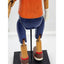 Rare Disney Mickey Mouse Marionette Puppet On Stand Vintage Collectible Wood 17"