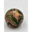 Paperweight Art Glass Emerald Green Swirl Vintage Collectible Home Office Decor
