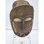 African Mask Lucite Stand Tribal Display Home Decor Art Oblong Oval Standing 17"
