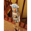 Totem Pole Native American Southwestern Style Large Figurine Wood Rock Decor 39"
