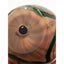 Paperweight Art Glass Emerald Green Swirl Vintage Collectible Home Office Decor
