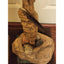 Totem Pole Native American Southwestern Style Large Figurine Wood Rock Decor 39"