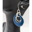 Double Circle Dangle Earrings Women Blue Fashion Elegant Classy Fashion Jewelry