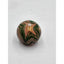 Paperweight Art Glass Emerald Green Swirl Vintage Collectible Home Office Decor