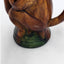 Vintage Circus Monkey Teapot Music Harmonica Snake Spout Whimsical Rare Quirk 9"