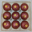 Sparkling Creation Rose Gold Christmas Tree Ornaments Shatterproof Baubles Set 9