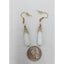 Dangle Drop Earrings Pair Women White Elegant Classy Fashion Jewelry