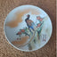 Large Asian Decorative Peacock Plate 15" W/Box Heian Kurita Hiroshige Mt Kyoumi