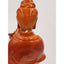 Guan Yin Goddess Statue Orange Bodhisattva Lotus Flower Deity Asian Buddhism 19"