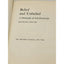 Belief And Unbelief A Philosophy Of Self-Knowledge By Michael Novak Vintage 1966