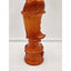 Guan Yin Goddess Statue Orange Bodhisattva Lotus Flower Deity Asian Buddhism 19"
